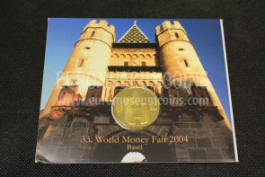 2004 Germania World Money Fair Basel serie ufficiale