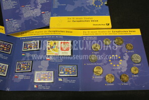 2004 Germania 10 nuovi Stati dell'unione Europea confezione ufficiale Poste