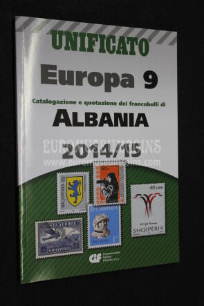 2014 - 2015 EUROPA 9 Catalogo Unificato francobolli Albania