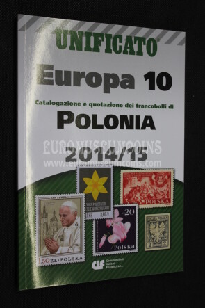 2014 - 2015 EUROPA 10 Catalogo Unificato francobolli Polonia