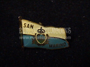 San Marino Pin Bandiera 