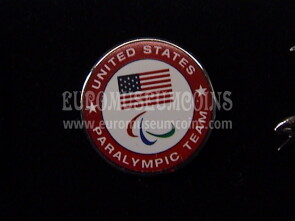USA Pin Team Paralimpico