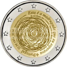 Portogallo 2024 50° Rivoluzione dei Garofani 2 Euro commemorativo