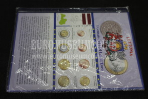 2014 Lettonia foglio Euromoney