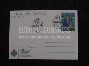 2012 San Marino Natale Cartolina primo giorno di emissione 