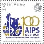 2024 centenario AIPS San Marino 1v