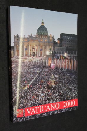 2000 LIBRO ANNUALE FRANCOBOLLI VATICANO