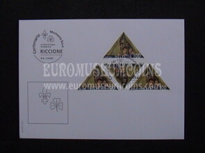 2007 Svizzera Busta Europa Scout con annullo Riccione
