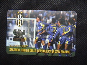 1997 San Marino  Juventus Telecarta da Lire 2000