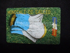 1998 San Marino Mondiali di Calcio Francia Telecarta Lire 10000