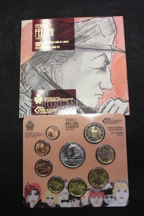 2013 San Marino divisionale FDC con il 5 Euro in argento in confezione ufficiale