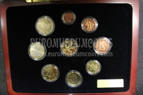 2002 Finlandia divisionale PROOF con medaglia in oro in confezione ufficiale