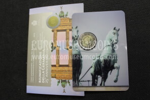 San Marino 2015 Riunificazione Germania 2 euro commemorativo in folder ufficiale