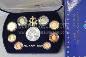 2002 Vaticano monete proof