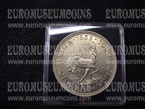 1958 Sud Africa 5 Scellini in argento Elisabetta II