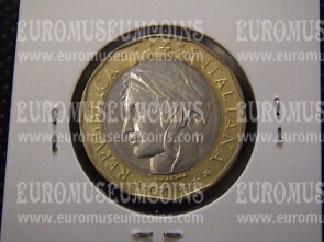 1997 Italia Turrita1000 Lire FDC Bimetallico da set