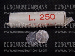 1977 Italia 5 Lire Rotolino