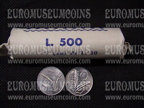 1976 Italia 10 Lire Rotolino