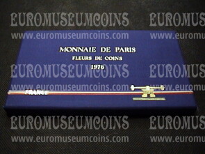 1976 Francia divisionale FDC in confezione ufficiale