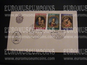 1983 San Marino Natale Busta primo giorno di emissione 