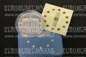 1993 Francia 15 ECU Porta di Brandeburgo in argento
