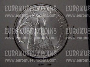 1984 San Marino moneta da Lire 500  XXIII Olimpiade in argento