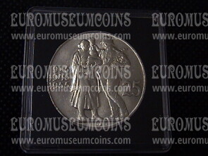 1955 Cecoslovacchia 25 Korun in argento Anniversario della Liberazione