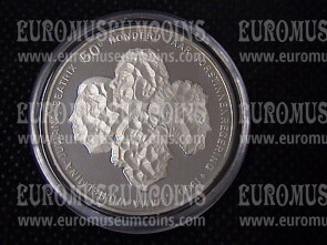 1990 Olanda 50 Gulden in argento Anniversario Regina Beatrice