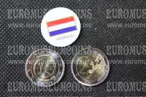 Olanda 2009 EMU 2 Euro commemorativo