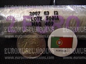 Portogallo 2007 Trattati di Roma 2 Euro commemorativo ToR roll
