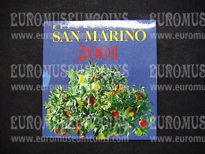 2001 San Marino divisionale Lire FDC 
