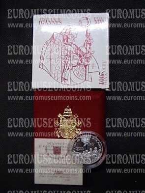 2001 Vaticano Lire 2000 Dialogo fra le Culture in argento Proof