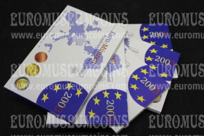 2003 Germania serie divisionali 5 zecche confezione ufficiale Proof