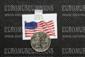 2000 Stati Uniti Massachusetts zecca D quarto di dollaro Stati