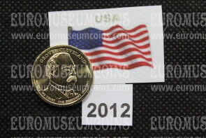 2012 Stati Uniti Grover Cleveland zecca D dollaro Presidenti 2° mandato