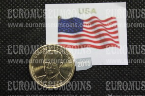 2015 Stati Uniti Dwight D. Eisenhower zecca D dollaro Presidenti   