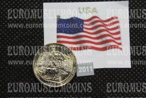 2011 Stati Uniti Olympic zecca P quarto di dollaro Parchi