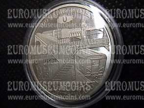 2002 Germania Metropolitana 10 Euro FDC in argento zecca D