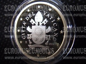 2018 Vaticano 1 euro proof da set ufficiale