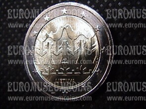 Lituania 2018 Festival della Canzone e della Danza 2 Euro commemorativo