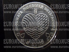 2017 5 Euro argento Giornata Mondiale dell' Acqua