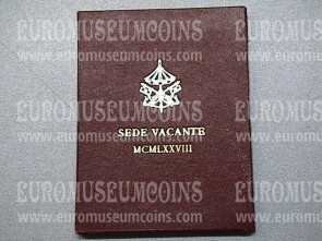 1978 Vaticano Lire 500 Sede Vacante in argento FDC