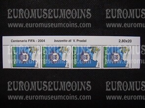 2004 Centenario Fifa 4 serie + appendice San Marino 