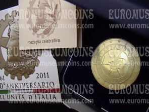 2011 Italia Medaglia 150° anniversario Unità d'Italia