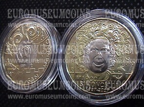 2017 San Marino 5 Euro FDC bimetallico Marco Simoncelli