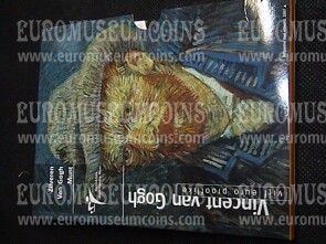 2003 Olanda 5 Euro Van Gogh Proof argento in folder 