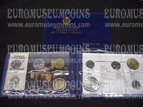 San Marino monete singole 1991
