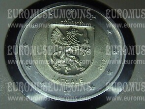 Lettonia 2017 Regioni Latgale 2 Euro commemorativo