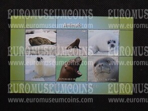 2011 ANIMALI foglietto BF CONGO 