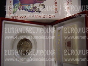 Vaticano 2015 Incontro con le Famiglie 2 euro FS in cofanetto ufficiale